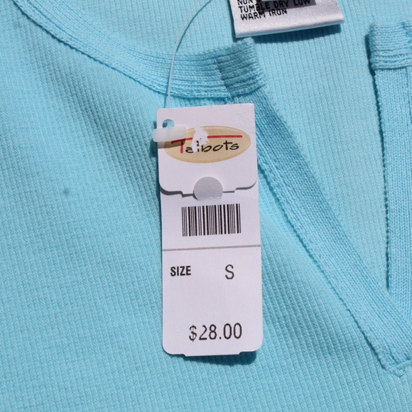 Light Blue Talbot's Short Sleeve Shirt - Picture 3 of 5